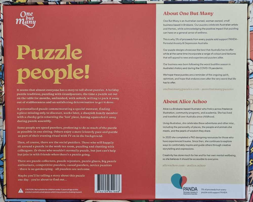 Sneaky Gulls - One But Many puzzle collectible [Barcode 744109841668] - Main Image 4