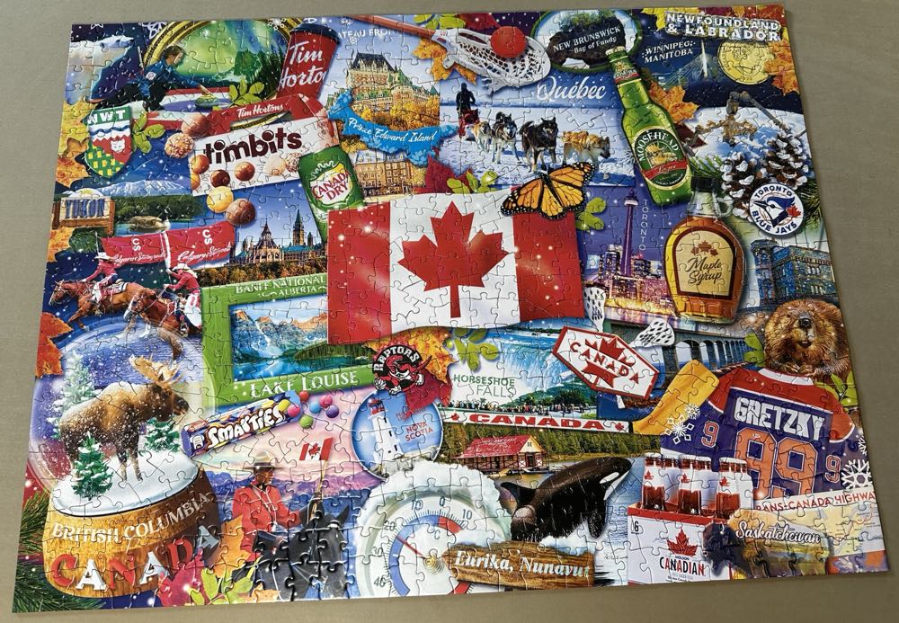 Greetings From Canada - Masterpieces Puzzles puzzle collectible [Barcode 705988323140] - Main Image 2