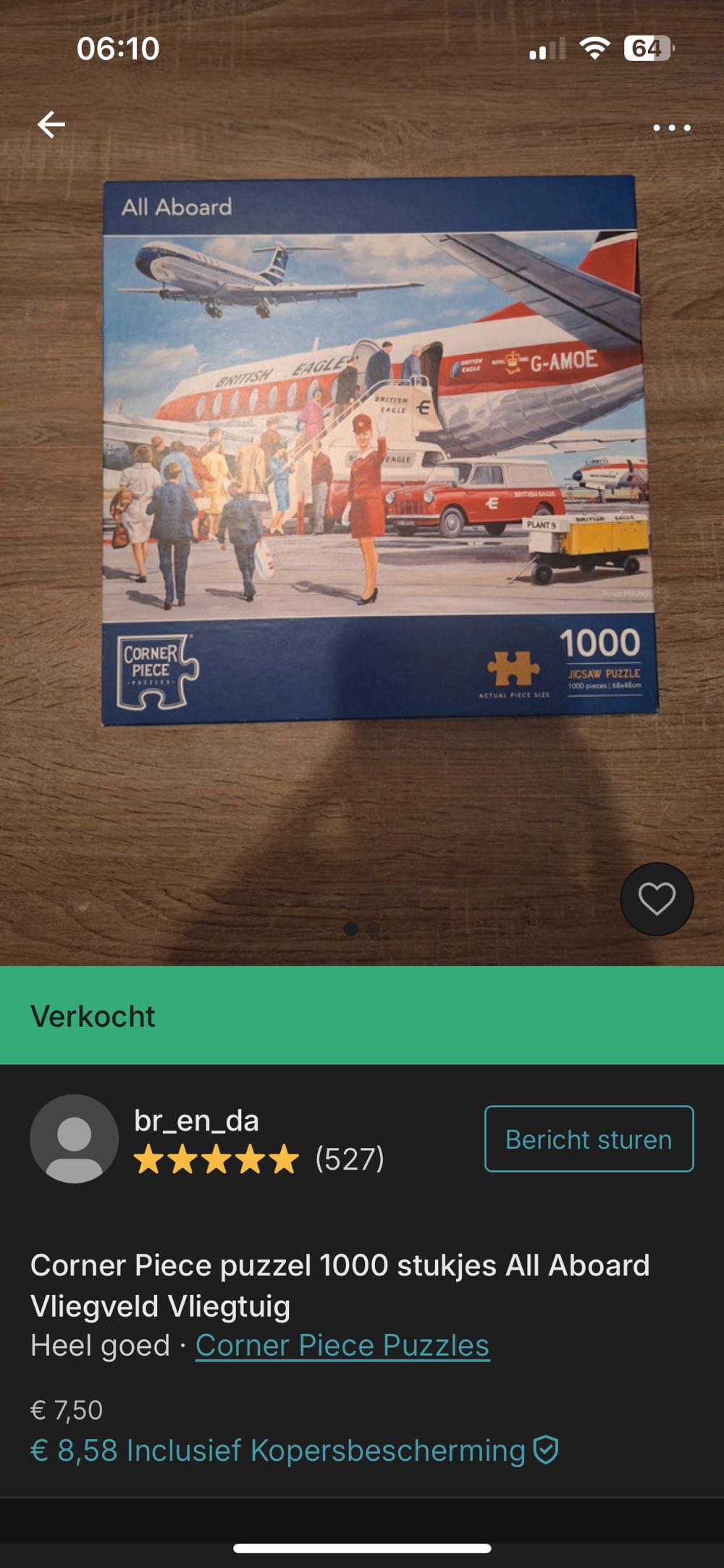 All Aboard - Corner Piece puzzle collectible [Barcode 5052089330382] - Main Image 4