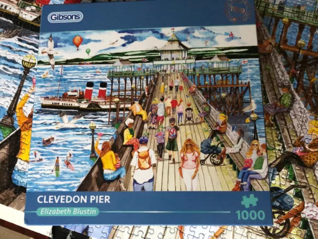 Clevedon Pier - Gibsons puzzle collectible [Barcode 5012269064124] - Main Image 4