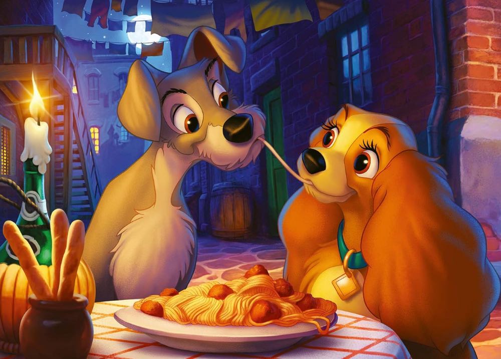 Disney Collector’s Edition : Lady & the Tramp - Ravensburger puzzle collectible [Barcode 4005556139729] - Main Image 2