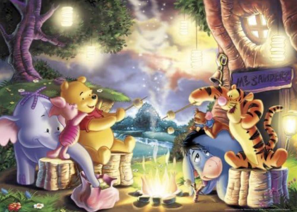 Winnie the Pooh : Around the Campfire - Ravensburger puzzle collectible [Barcode 4005556155774] - Main Image 2