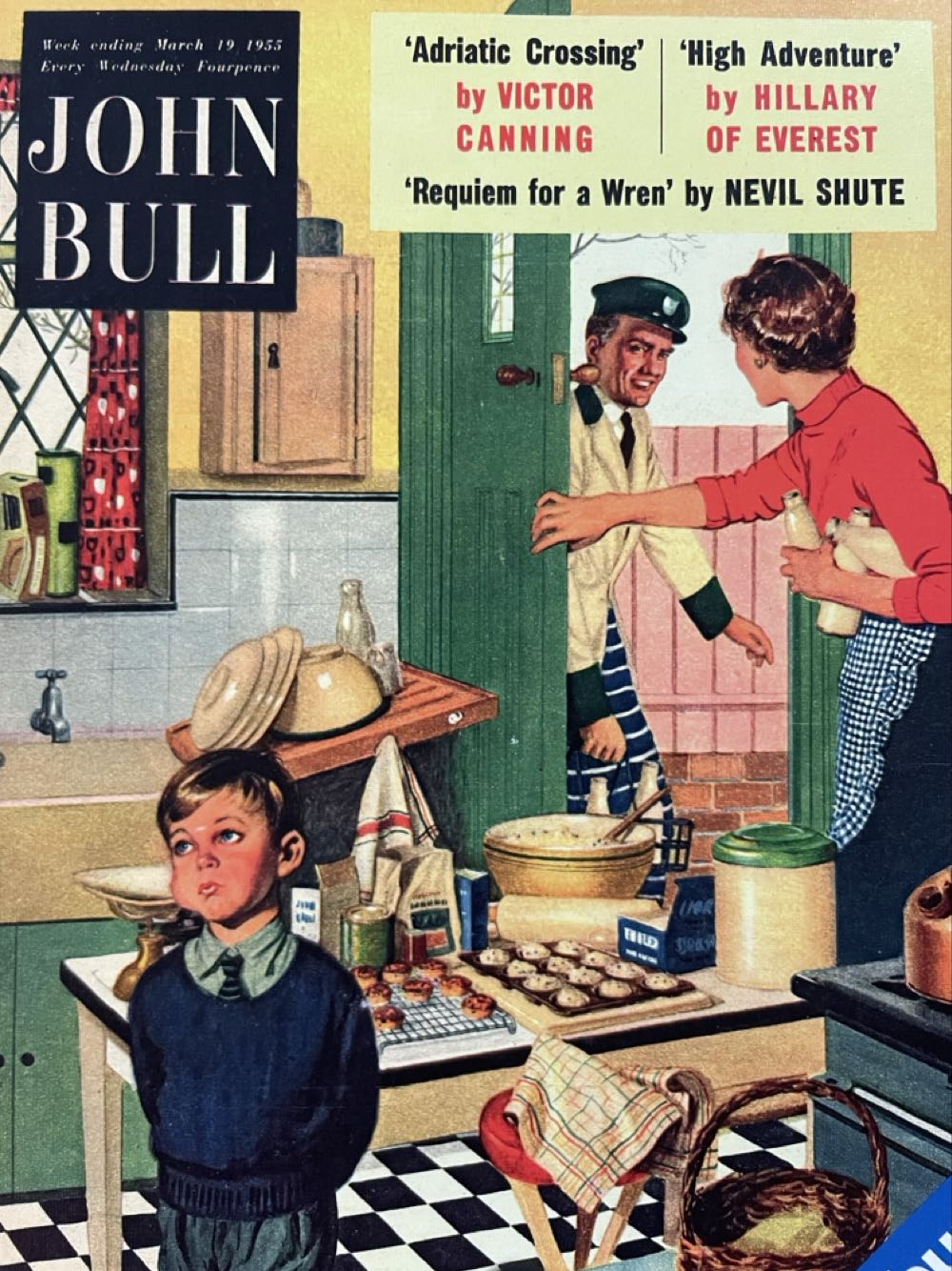 John Bull : People at Work (Mar 19 1955) - Ravensburger puzzle collectible [Barcode 4005556140602] - Main Image 2