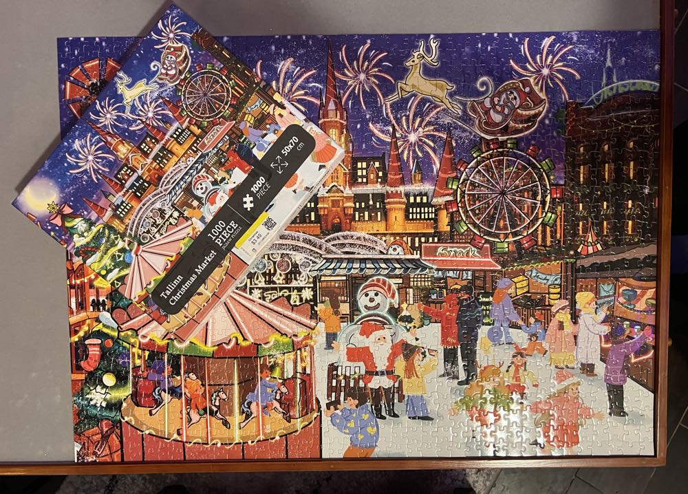 Christmas Market  - Tallinn puzzle collectible - Main Image 2