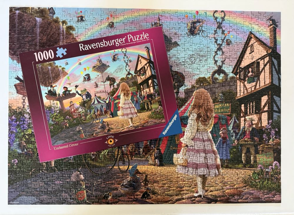 Enchanted Circus - Ravensburger puzzle collectible [Barcode 4005555002857] - Main Image 2