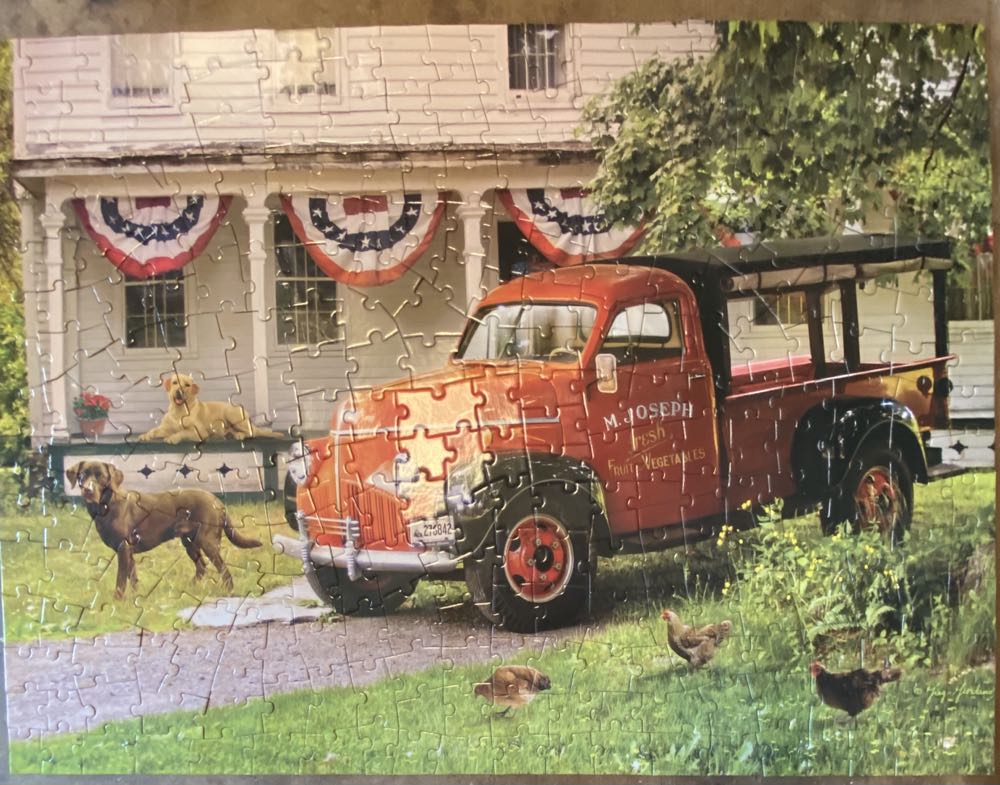 July Legacy Truck - Bits & Pieces puzzle collectible [Barcode 192949082640] - Main Image 2