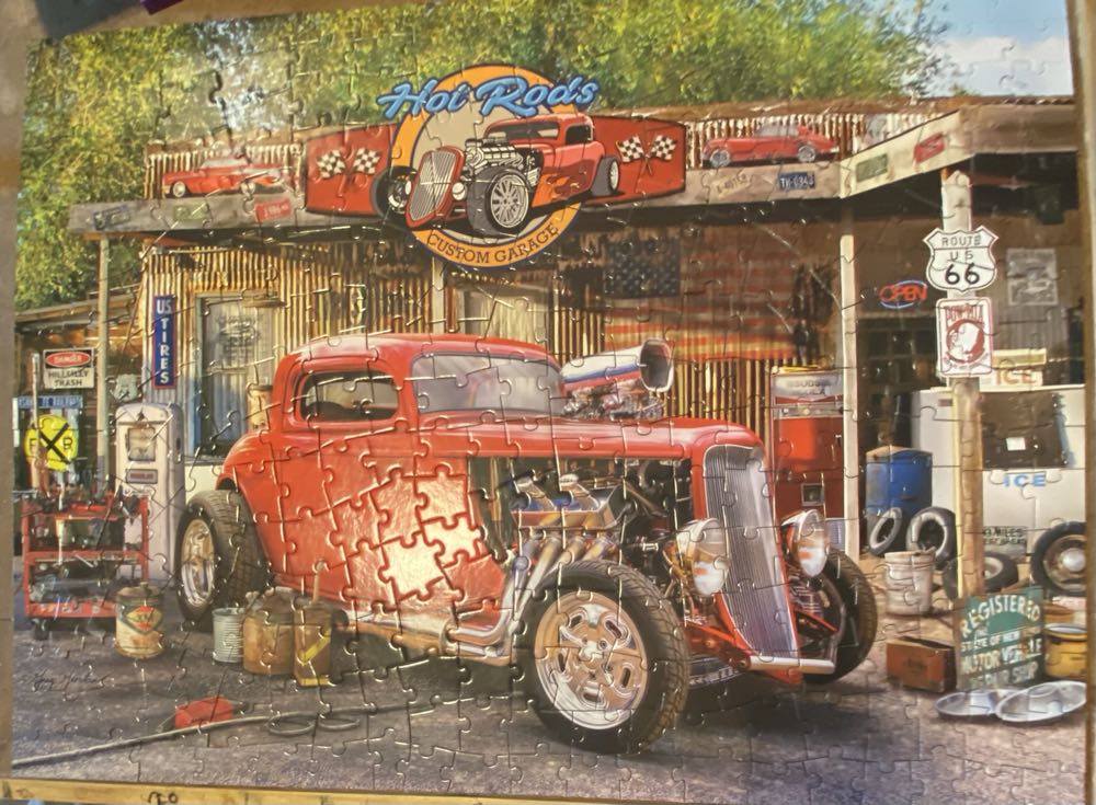 Hot Rods - Bits & Pieces puzzle collectible [Barcode 192949073358] - Main Image 2