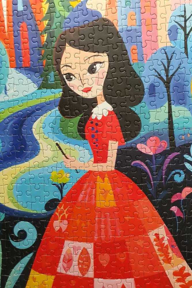 The Princess And The Magic Castle - Cross & Glory puzzle collectible [Barcode 850050598886] - Main Image 3