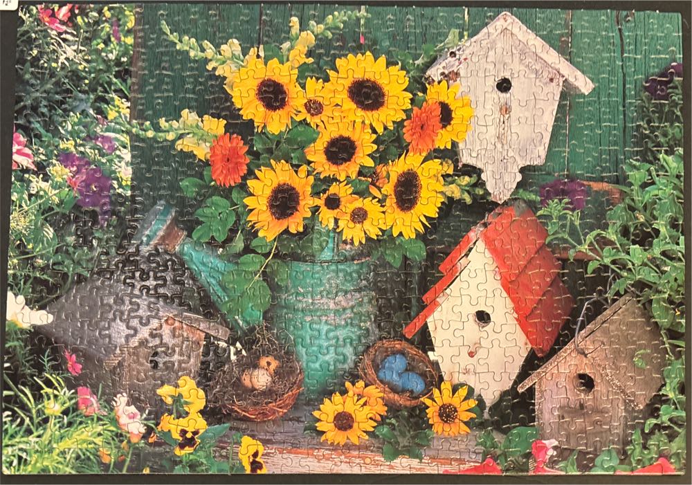 Summer Still Life - Milton Bradley Croxley puzzle collectible [Barcode 032244046117] - Main Image 2