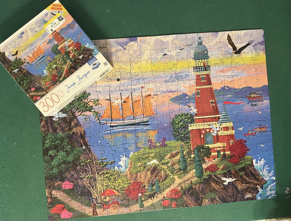 Lighthouse Visitors - MB Puzzles puzzle collectible [Barcode 778988279502] - Main Image 3