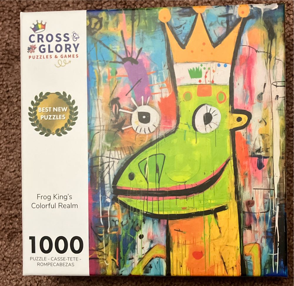 Frog King’s Colorful Realm  - Lori (V) - Cross & Glory Puzzles puzzle collectible [Barcode 850050598527] - Main Image 2