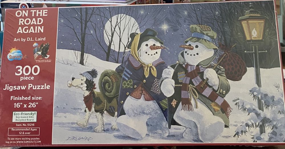 On The Road Again 300 Pieces Sunsout Again Pc Jigsaw  puzzle collectible [Barcode 796780512160] - Main Image 2