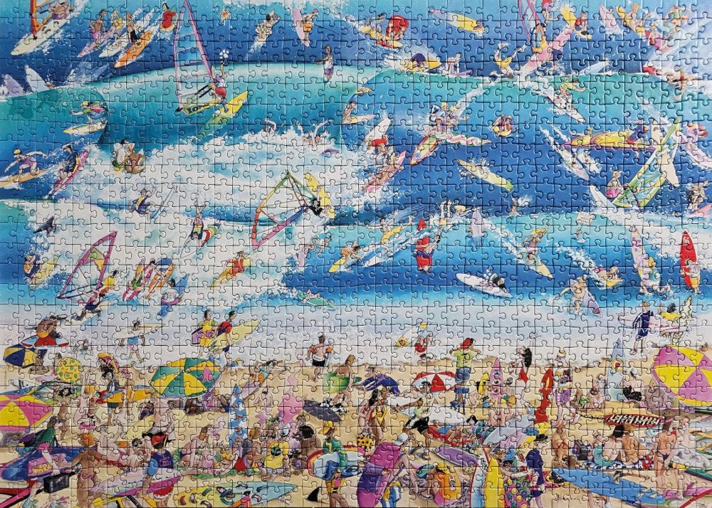 Surfing (RARE) - Heye Puzzle puzzle collectible [Barcode 4001689297039] - Main Image 3