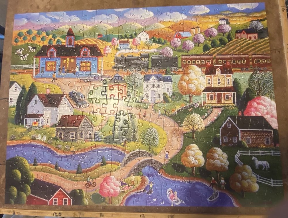 Country Station - Spilsbury puzzle collectible [Barcode 810061442653] - Main Image 2