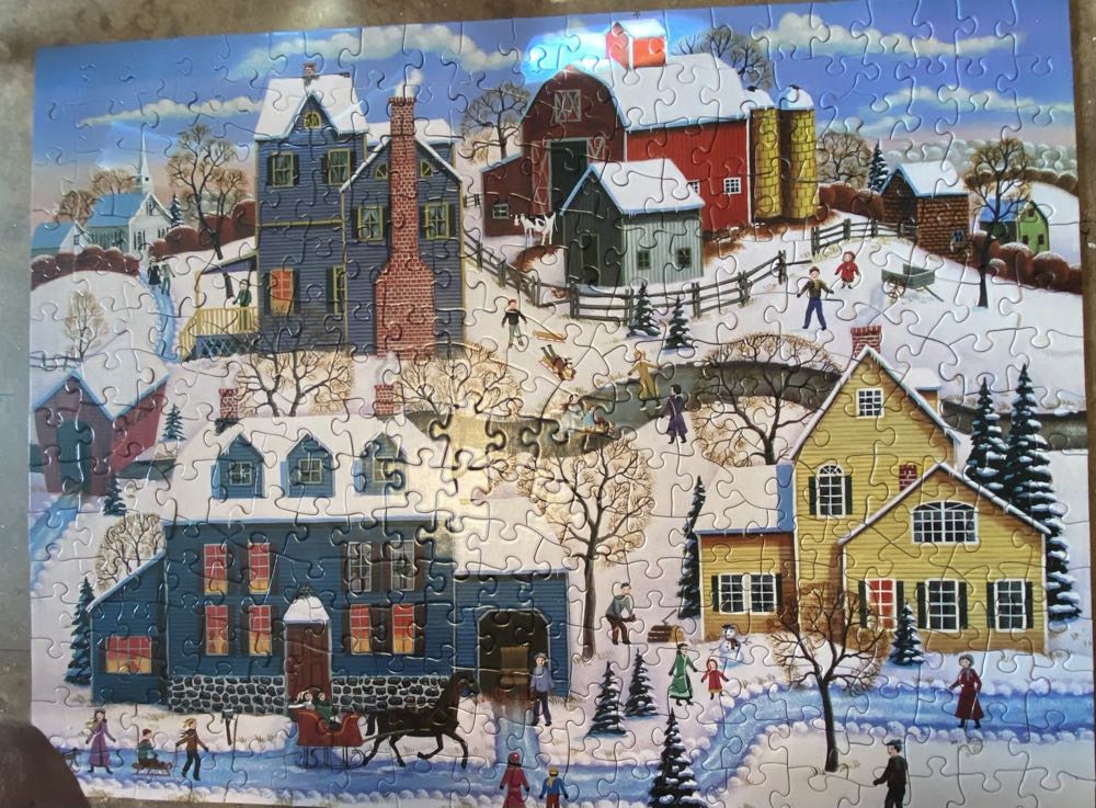 Winter’s Eve - Spillsbury Puzzle Co. puzzle collectible [Barcode 810061442622] - Main Image 2