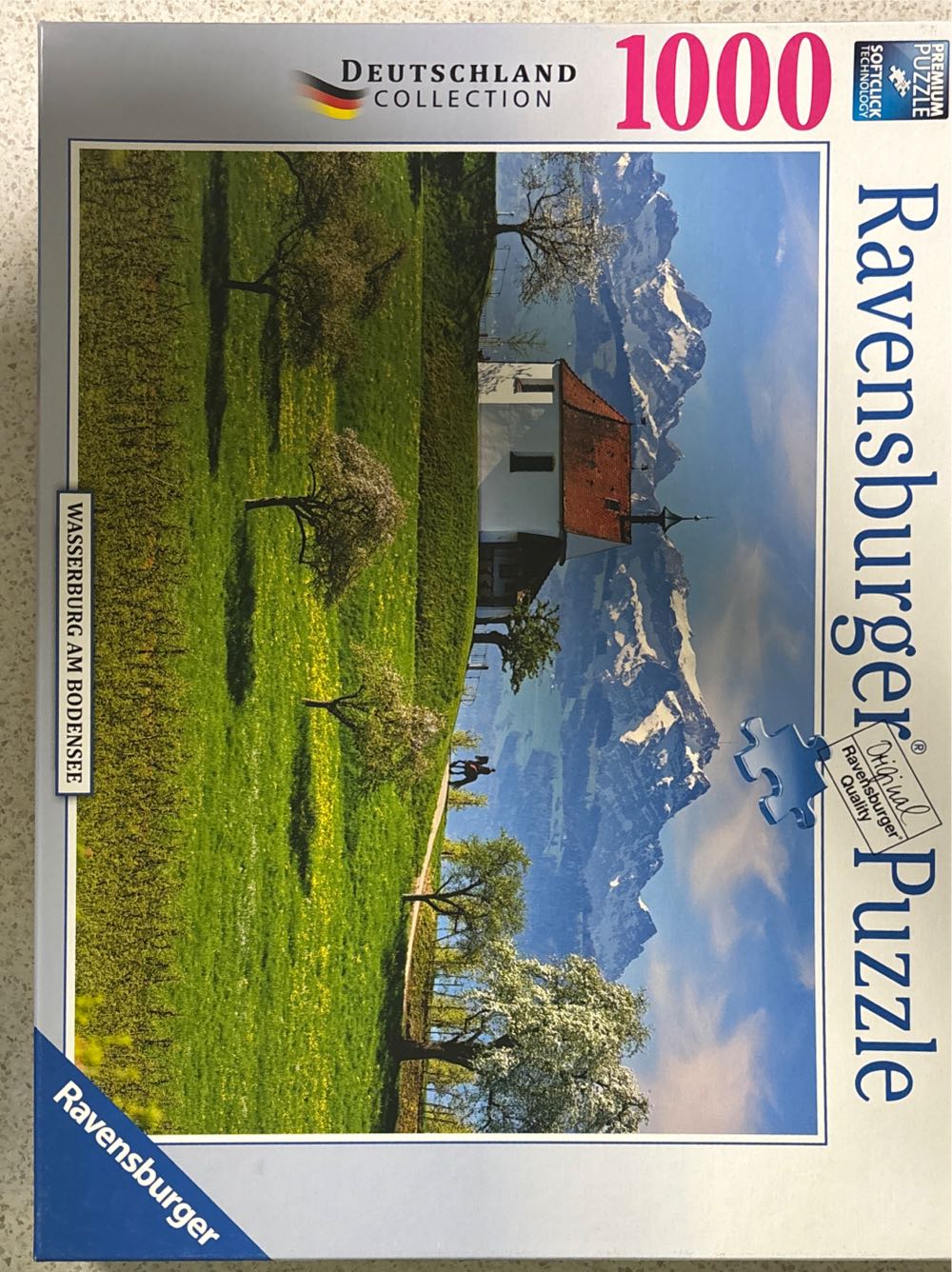 Ravensburger Piece Mountains At Lake Constance 2017 Jigsaw Puzzle  puzzle collectible [Barcode 4005556197033] - Main Image 3