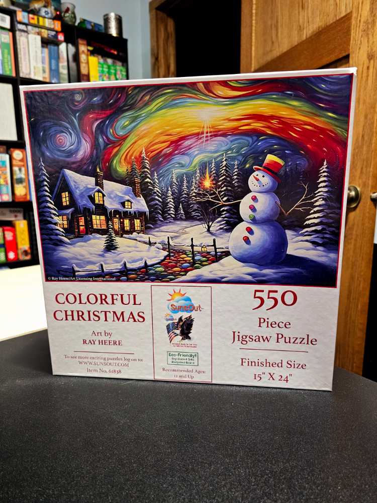 Colorful Christmas - Suns Out puzzle collectible [Barcode 796780618381] - Main Image 2