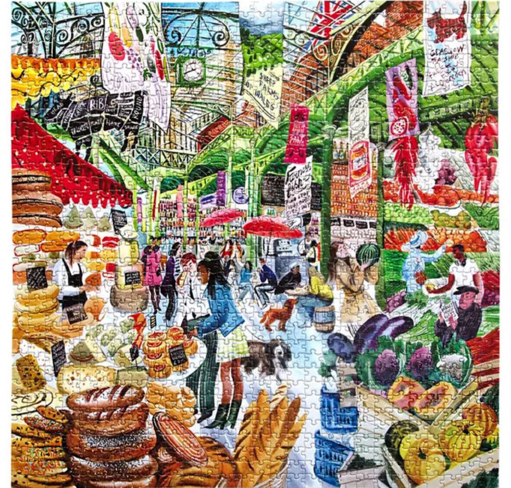 London Market - eeBoo Puzzles puzzle collectible [Barcode 689196521355] - Main Image 3