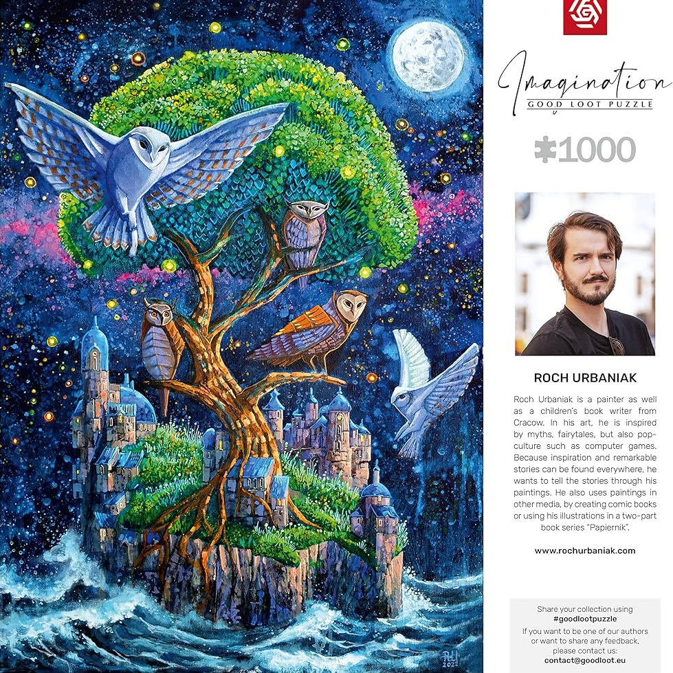 Owl Island - Good Loot puzzle collectible [Barcode 5908305243014] - Main Image 3