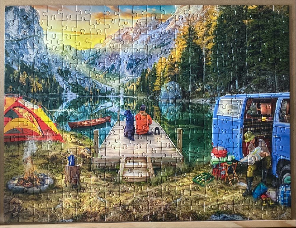 Calm Campsite - Great Outdoors - Ravensbuger puzzle collectible - Main Image 3