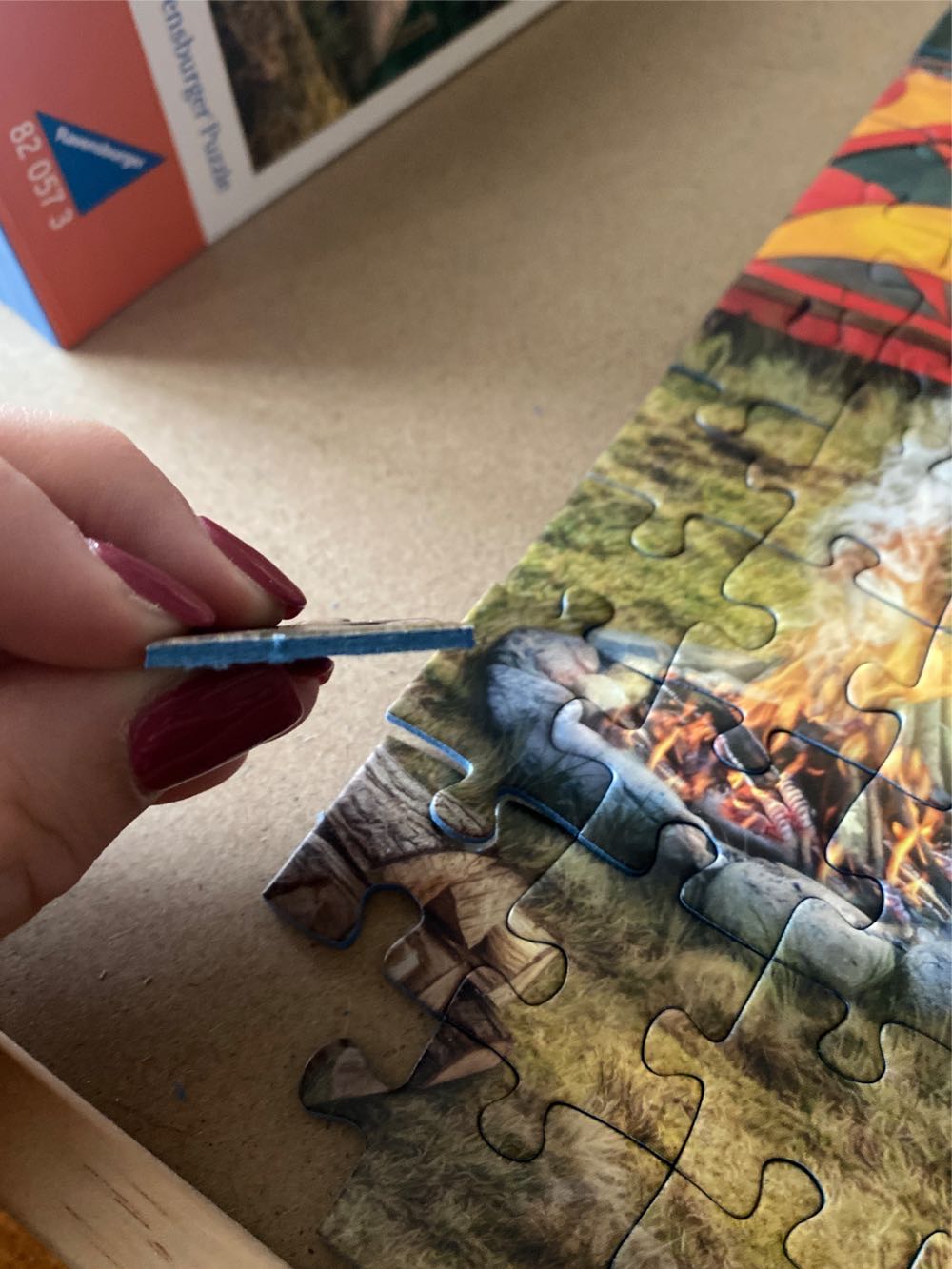 Calm Campsite - Great Outdoors - Ravensbuger puzzle collectible - Main Image 4