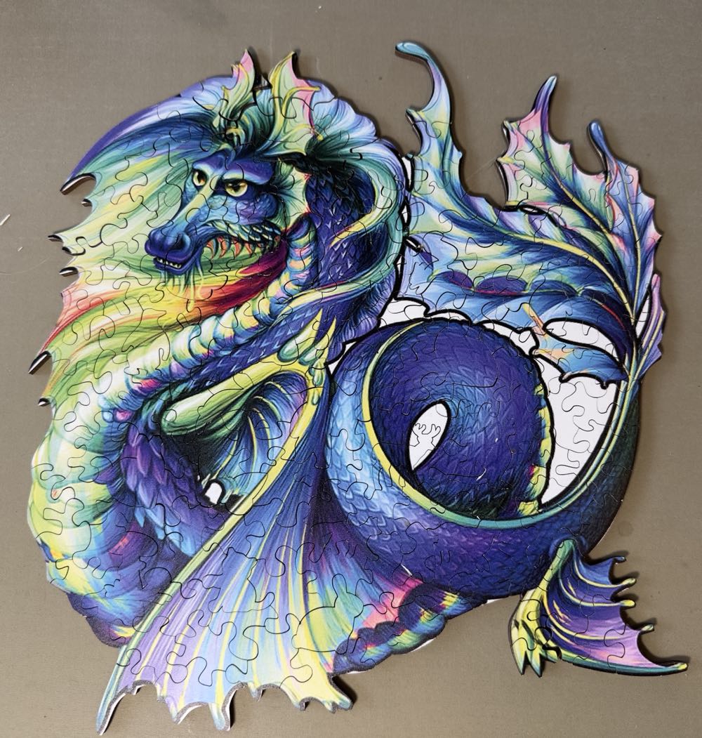 Wooden Dragon - Quordle puzzle collectible - Main Image 2