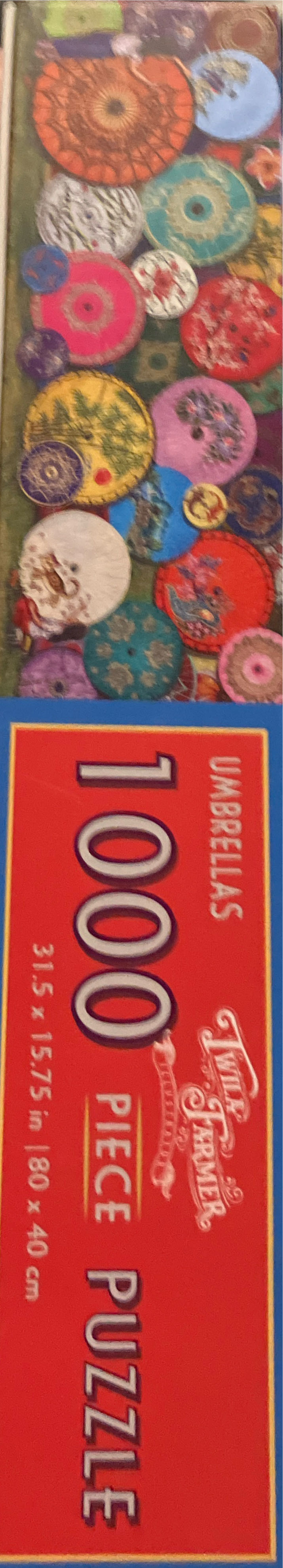 Umbrellas - Twila Farmer puzzle collectible - Main Image 4