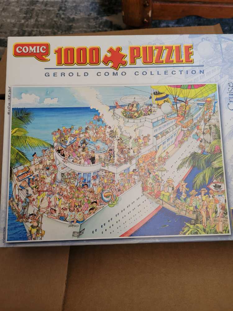 King Gerold Como Collection ”cruise” Piece Jigsaw 68x49cm  puzzle collectible [Barcode 8710125050751] - Main Image 2