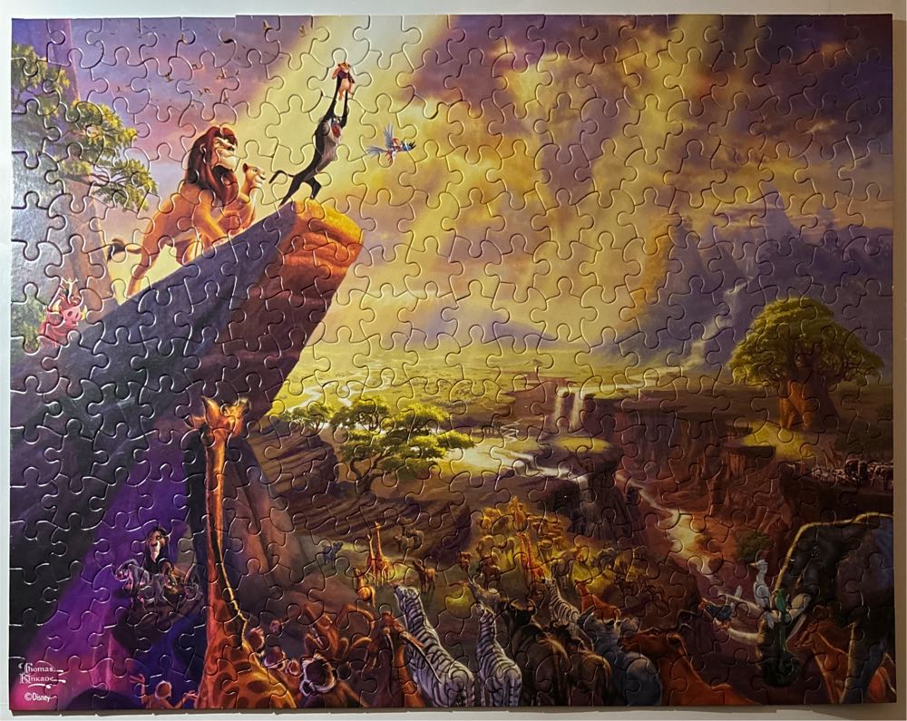 Lion King - Ceaco puzzle collectible [Barcode 021081221757] - Main Image 3