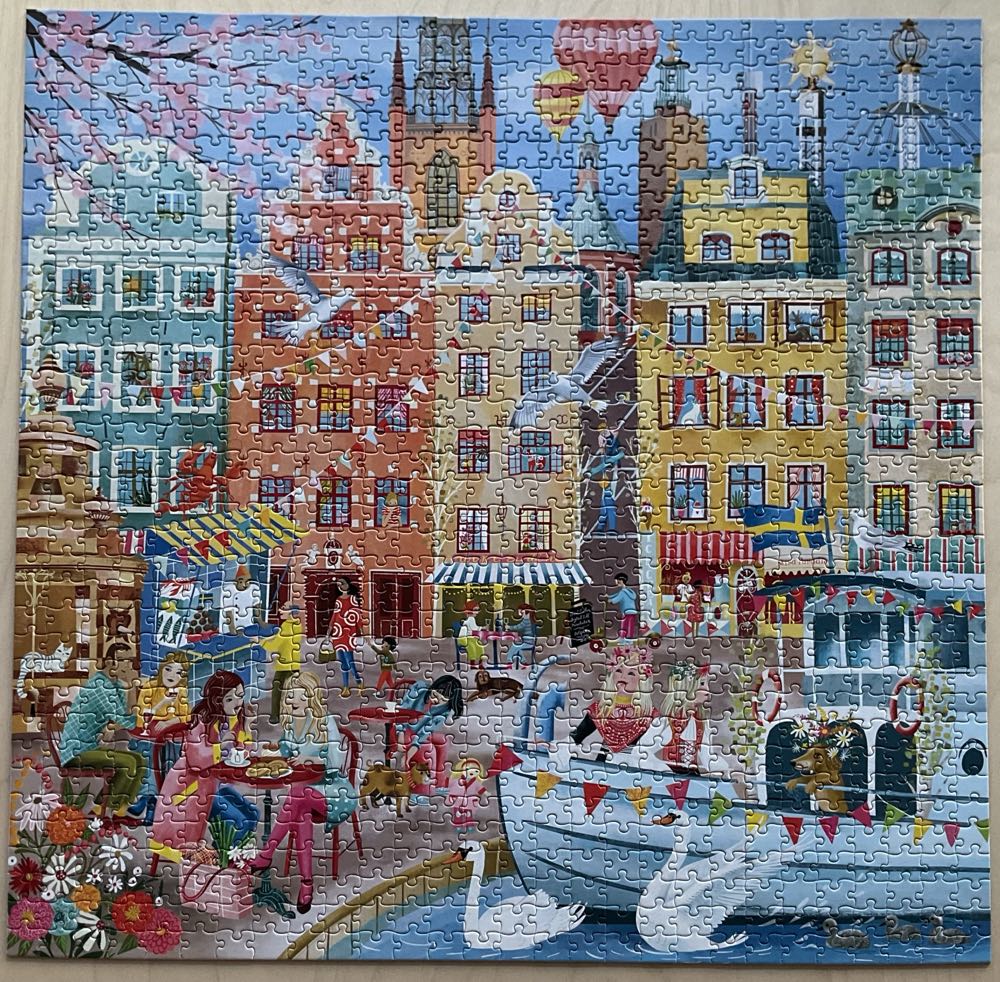 Stockholm - eeboo puzzle collectible [Barcode 689196521331] - Main Image 2