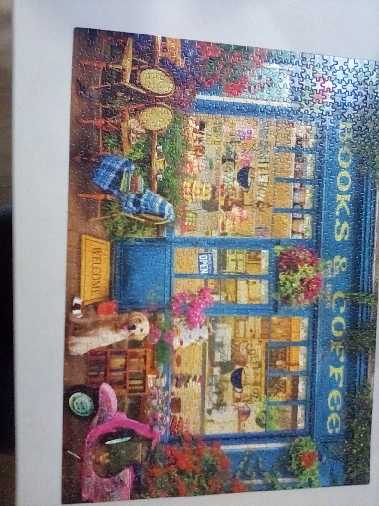 Books And Coffee - Corner Piece puzzle collectible [Barcode 5052089356832] - Main Image 2