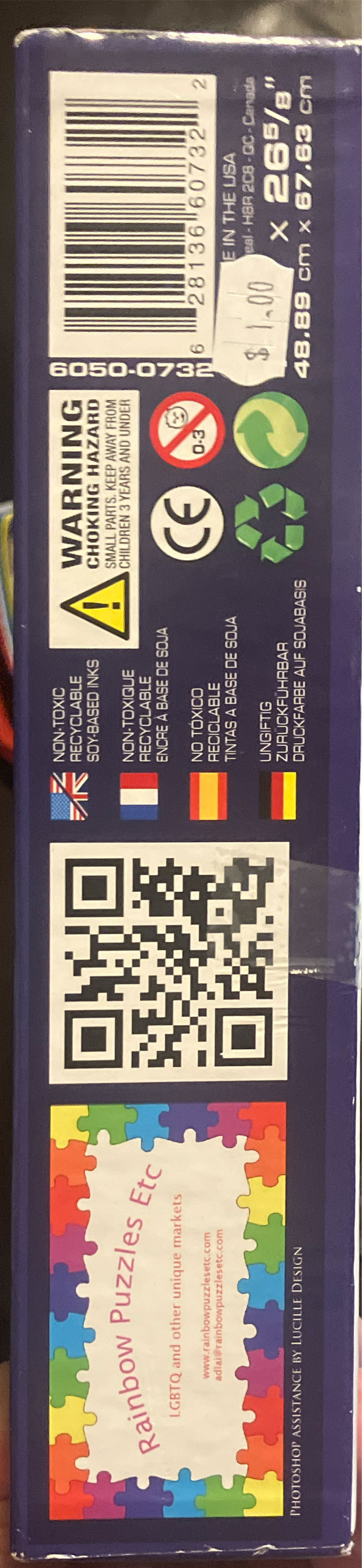 Welcome To Providencetown - Rainbow Puzzles puzzle collectible [Barcode 628136607322] - Main Image 2