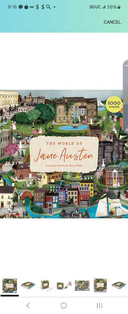 World Of Jane Austen   puzzle collectible - Main Image 1