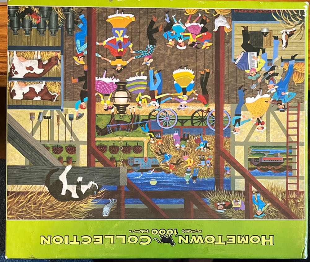 5 Thomas Kinkade Puzzles