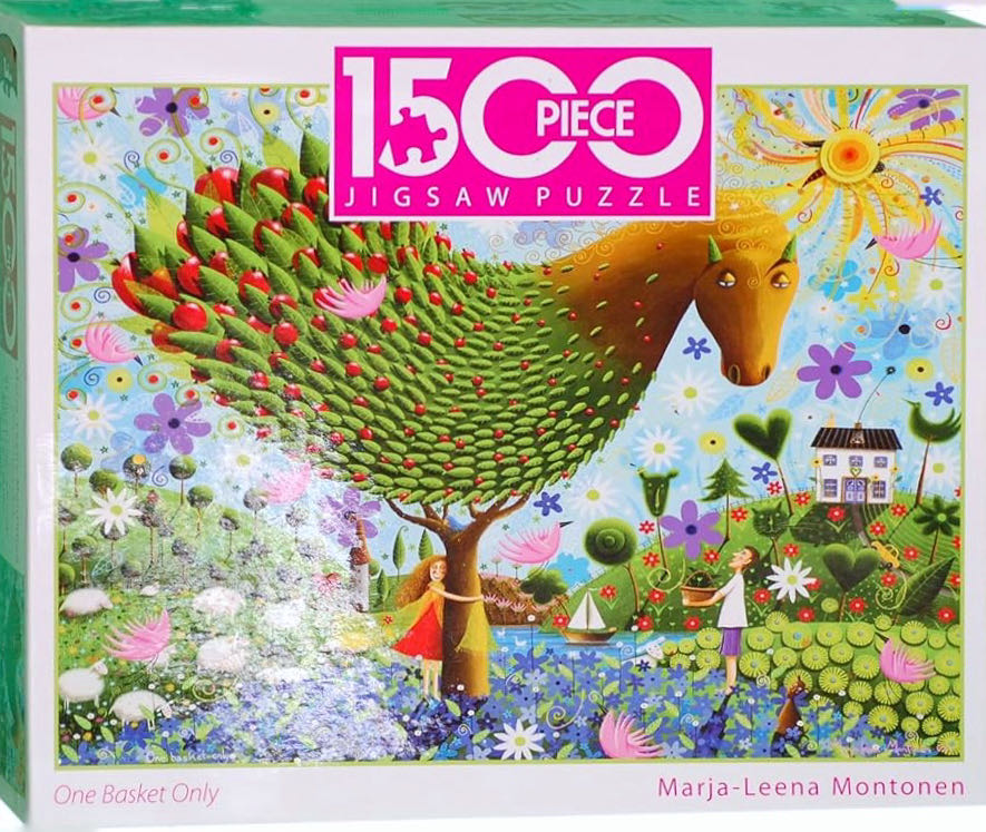 One Basket Only - Ceaco puzzle collectible - Main Image 2