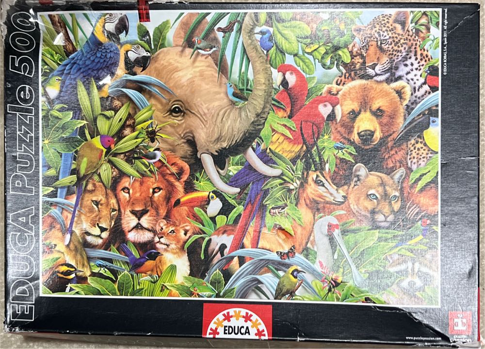Animal Small World - Educa puzzle collectible [Barcode 8412668148048] - Main Image 2
