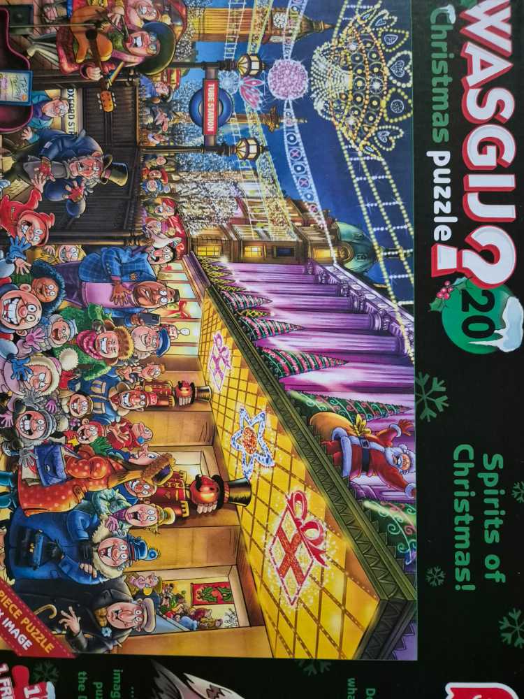 Spirits Of Christmas! - Jumbo puzzle collectible [Barcode 8710126020913] - Main Image 2