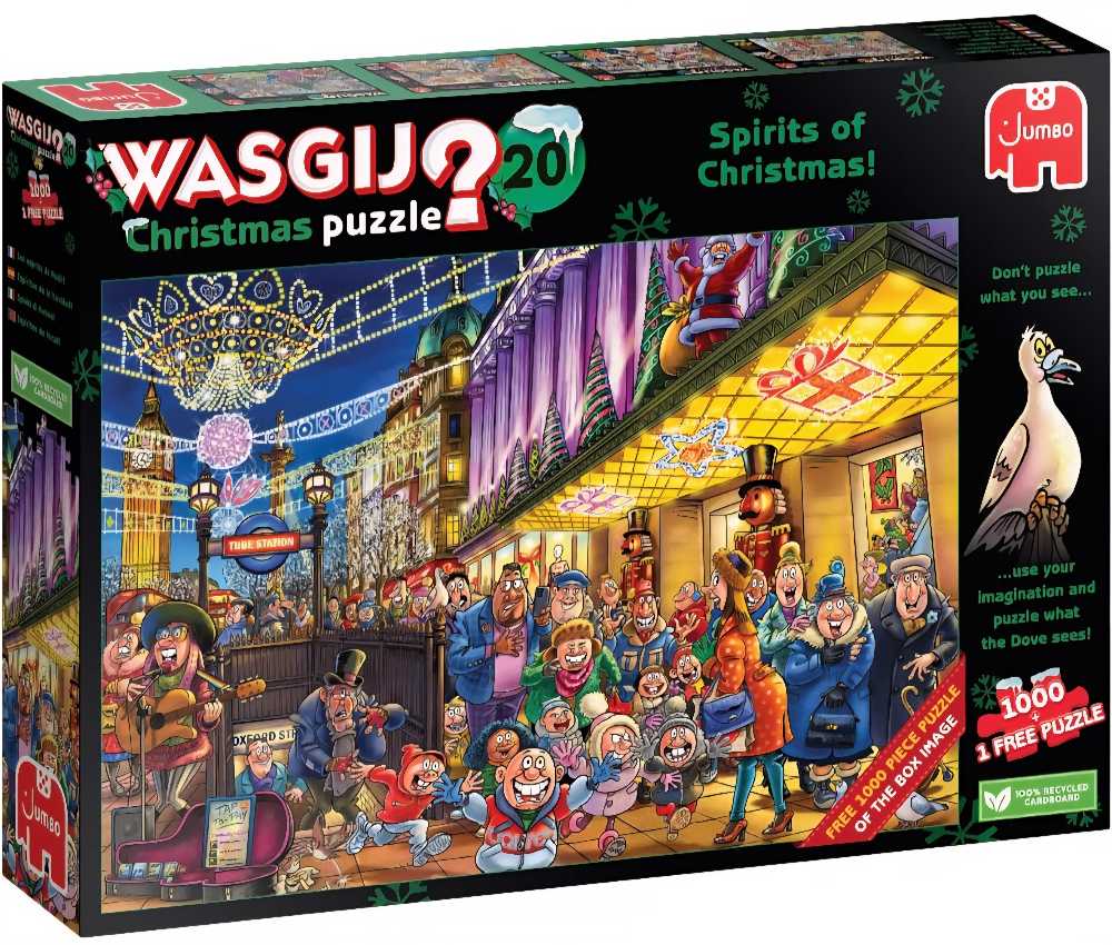 Spirits Of Christmas! - Jumbo puzzle collectible [Barcode 8710126020913] - Main Image 3