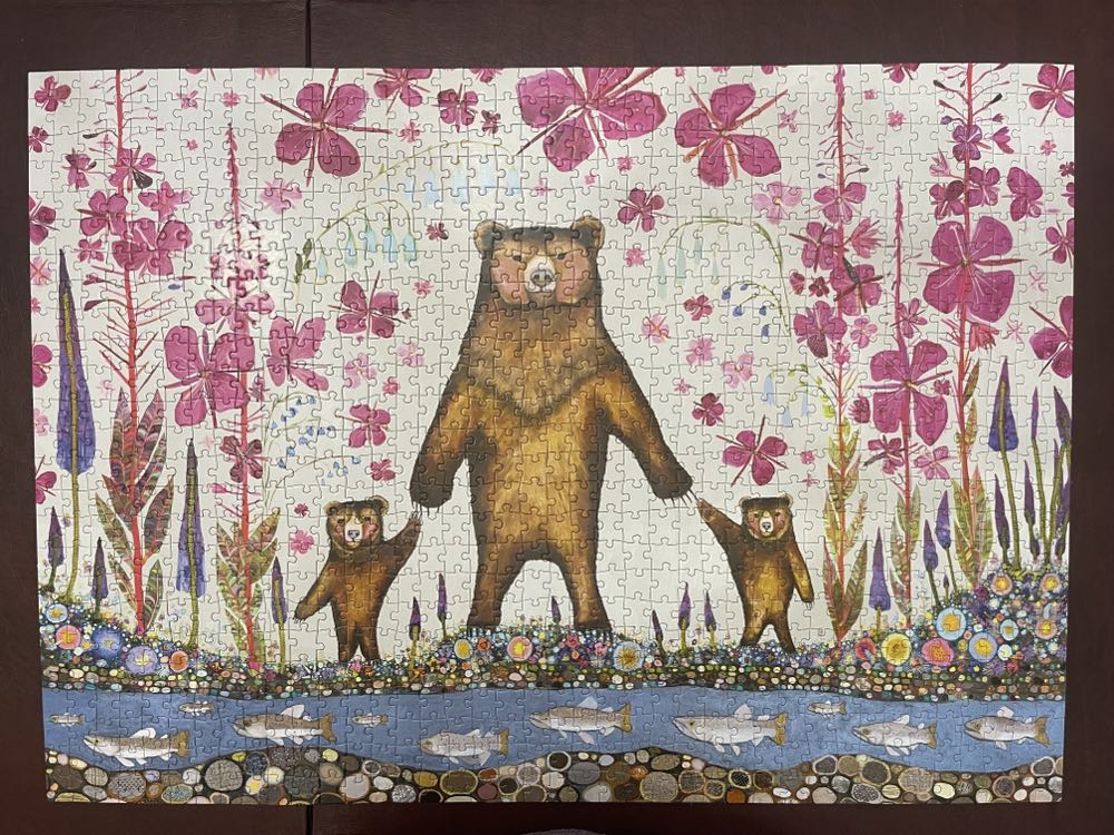 X Ns Three Bears Piece - Greenbox puzzle collectible [Barcode 842572166308] - Main Image 2