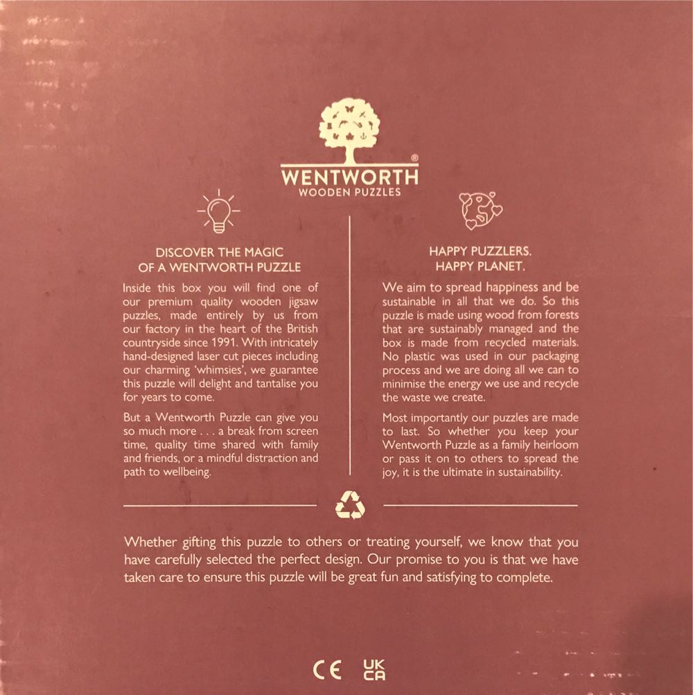 Wonderland - Wenthworth Wooden Puzzles puzzle collectible [Barcode 6050265385392] - Main Image 2