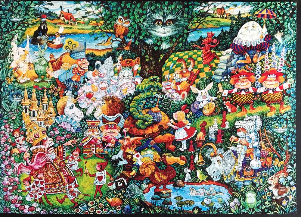 Wonderland - Wenthworth Wooden Puzzles puzzle collectible [Barcode 6050265385392] - Main Image 3