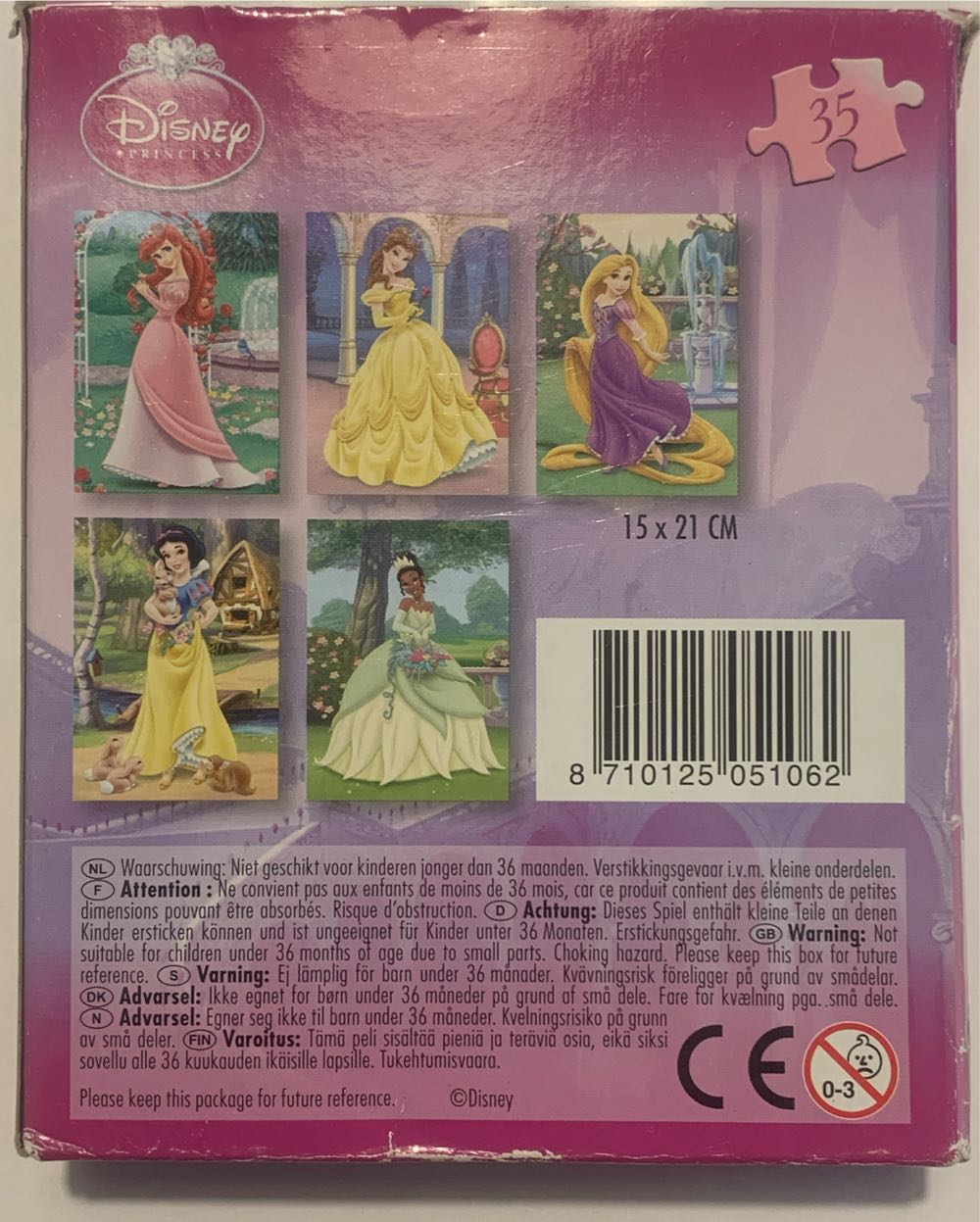 Mini Puzzle - King puzzle collectible [Barcode 8710125051062] - Main Image 2