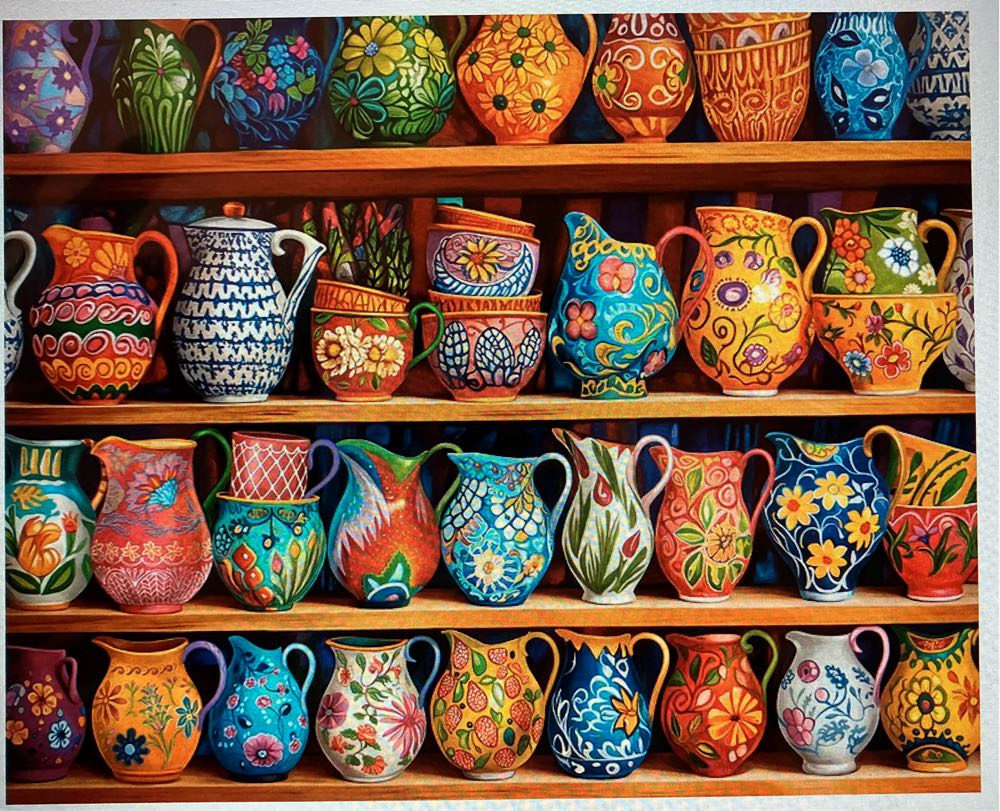 Kaffe Fassett Diamond Quilt Jigsaw Fassett’s