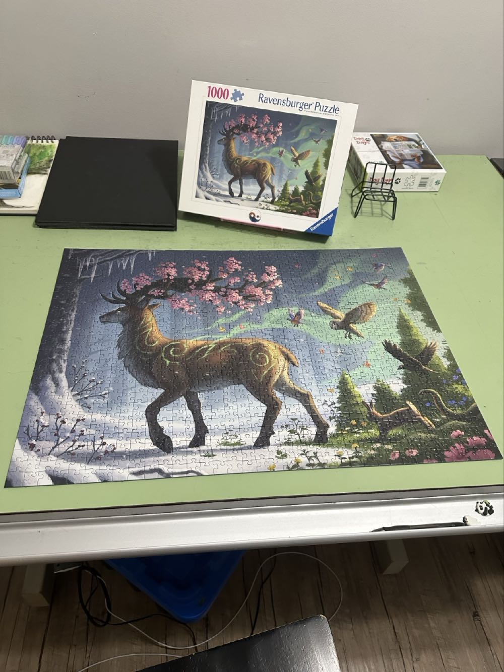 Deer Of Spring - Ravensburger puzzle collectible [Barcode 4005555006169] - Main Image 2