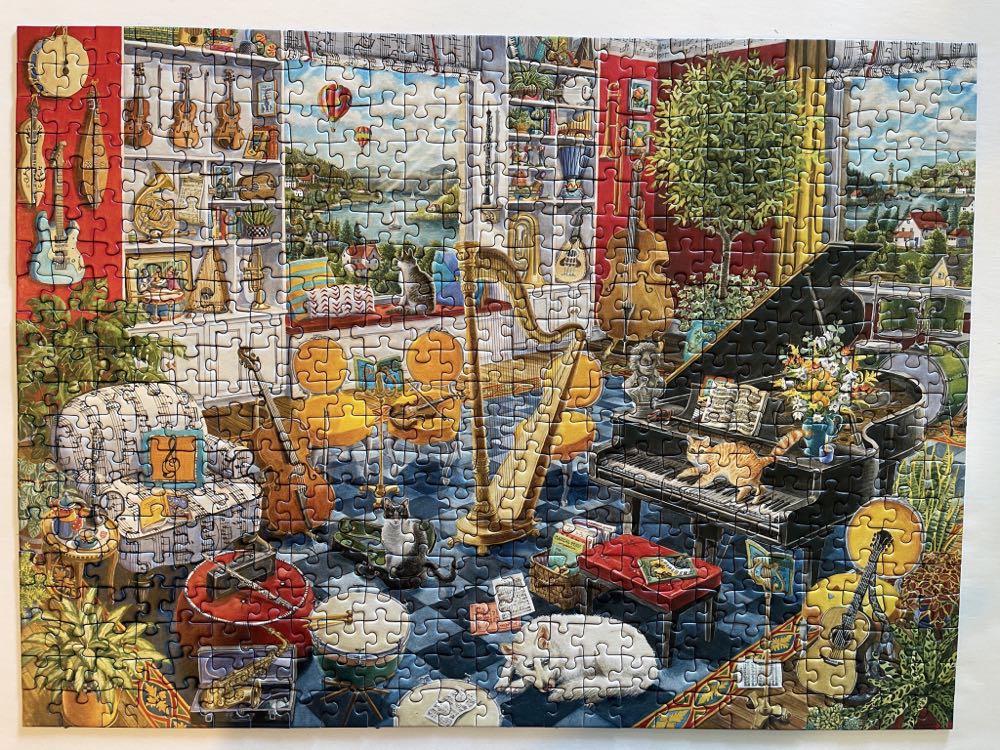 The Music Room✅ - Ravensburger puzzle collectible - Main Image 2