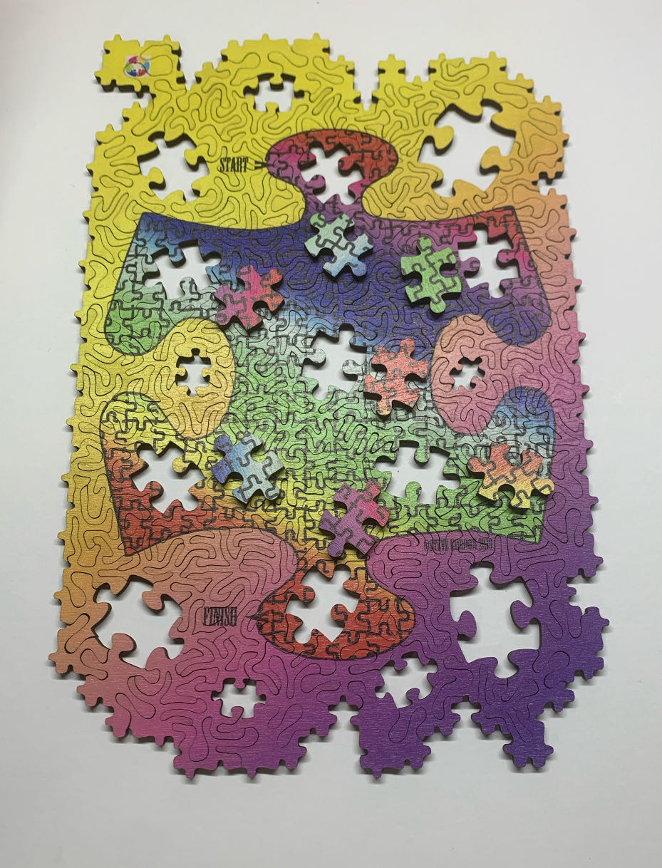 Meta Maze Puzzle 11 - Nervous System 🇺🇸 puzzle collectible - Main Image 3