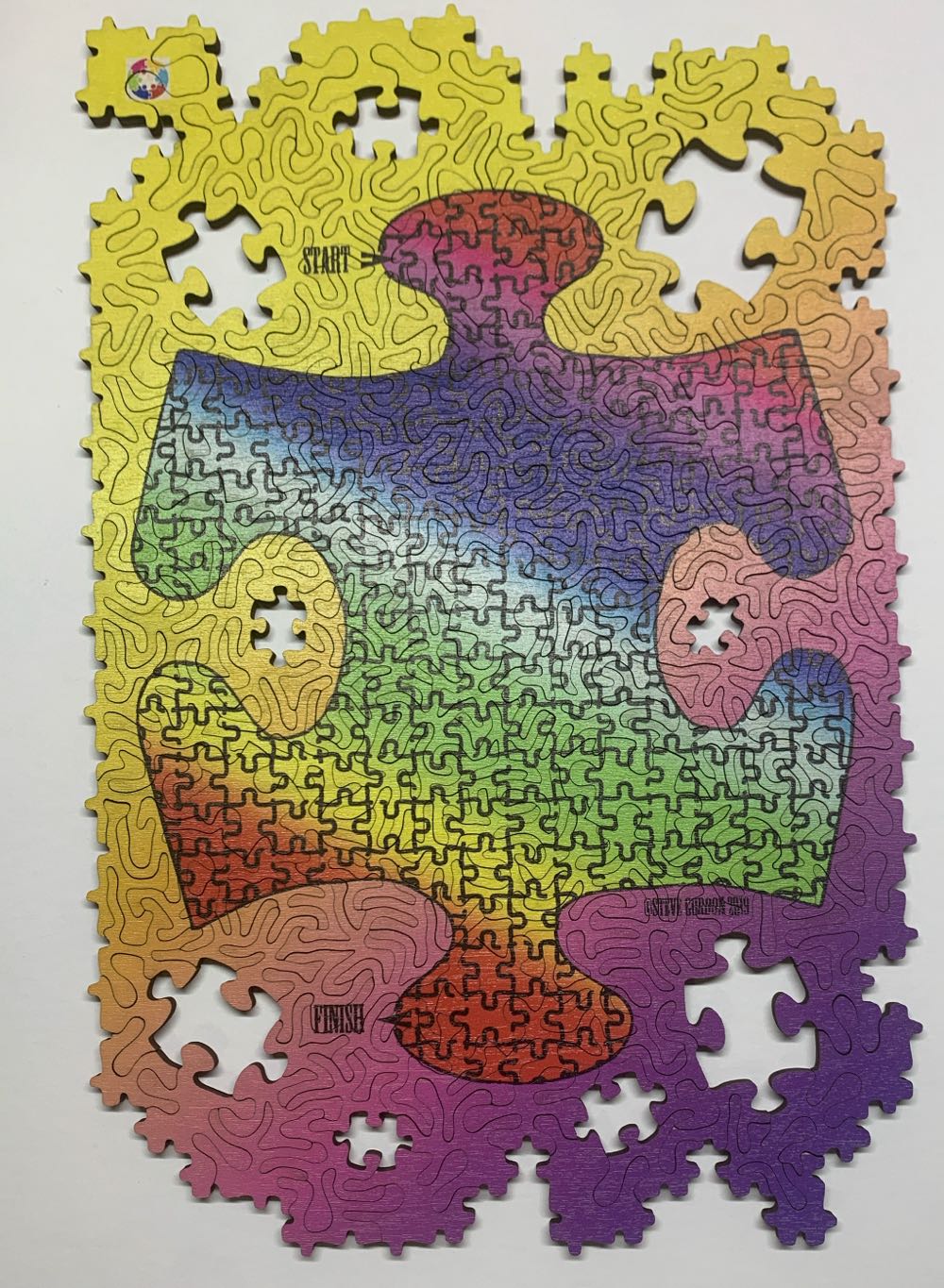 Meta Maze Puzzle 11 - Nervous System 🇺🇸 puzzle collectible - Main Image 4