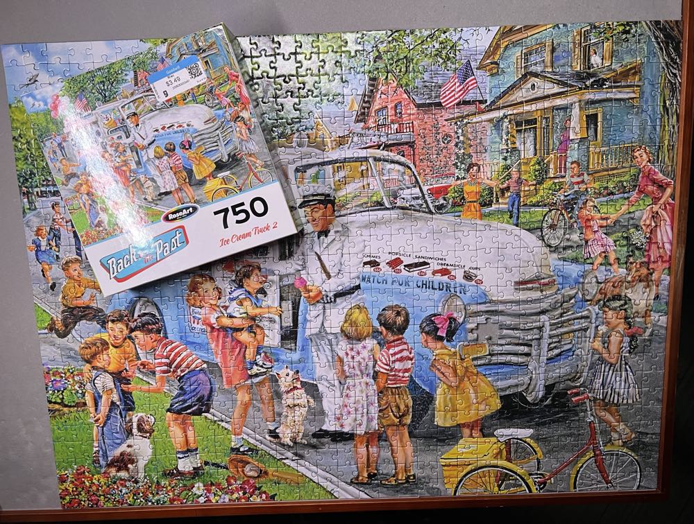 Ice Cream Truck 2 - Back To The Past - RoseArt puzzle collectible [Barcode 4895145425445] - Main Image 3