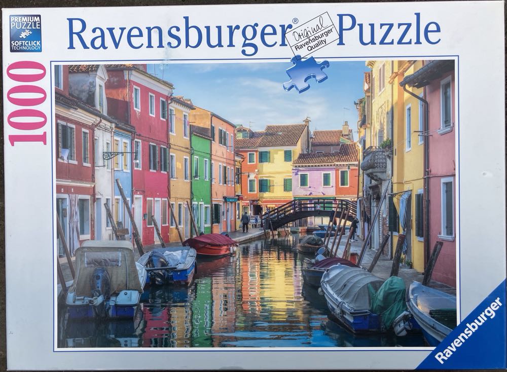 Burano In Italien - Ravensburger puzzle collectible [Barcode 4005556173921] - Main Image 2