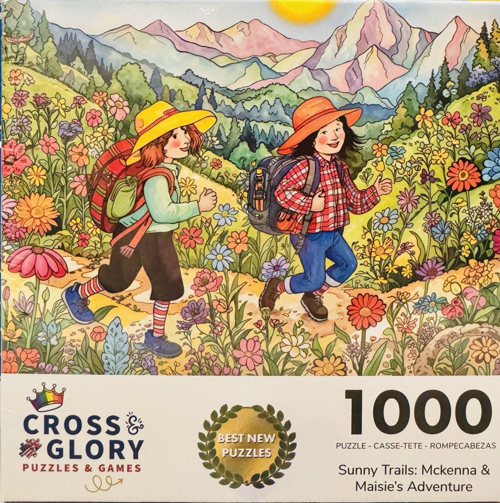 Sunny Trails (NIB) NFT - Cross & Glory puzzle collectible [Barcode 850050598862] - Main Image 2